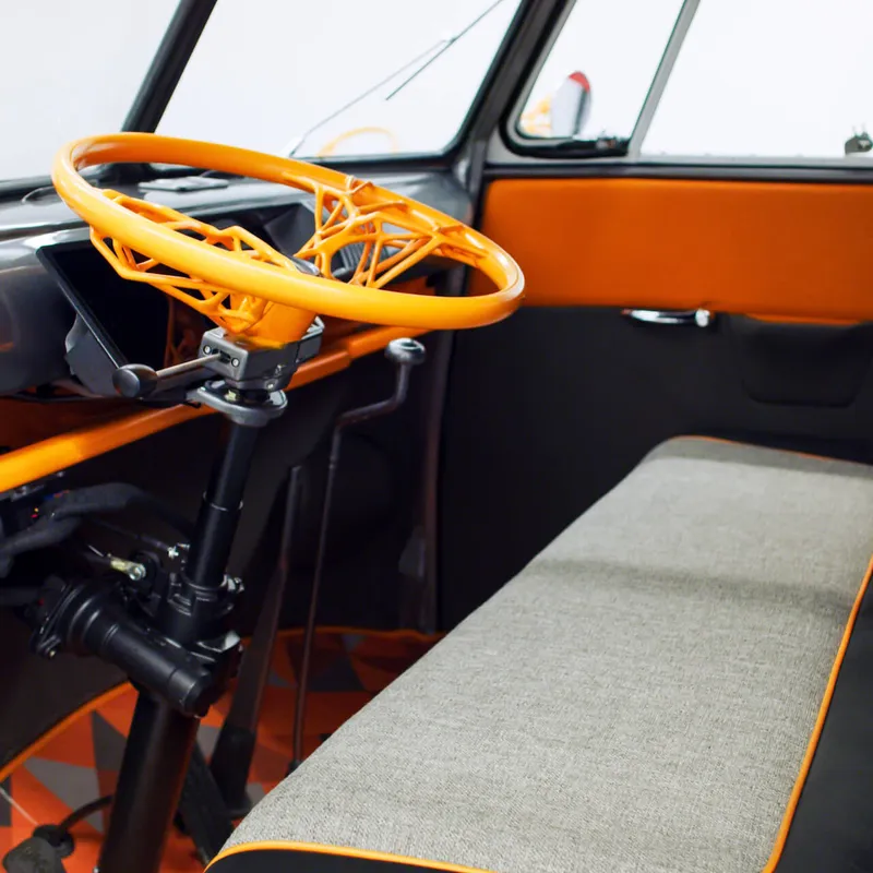 VW Lenkrad als generatives Design